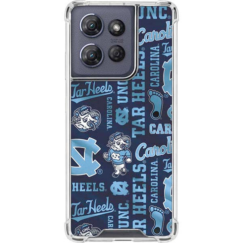 University of North Carolina Tar Heels Moto G Play 5G (2025) Clear Case